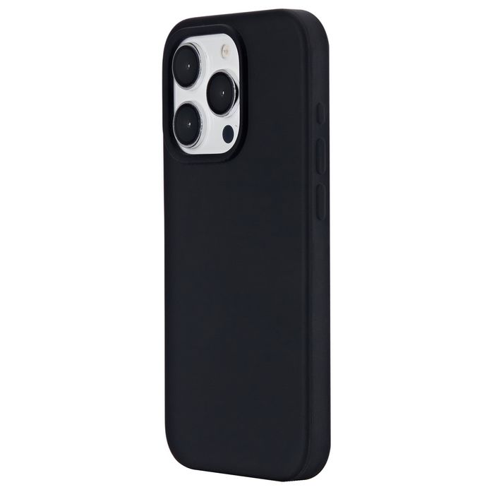 Estuff Iphone Pro Infinite Rome Magnetic Silicone Cover Black