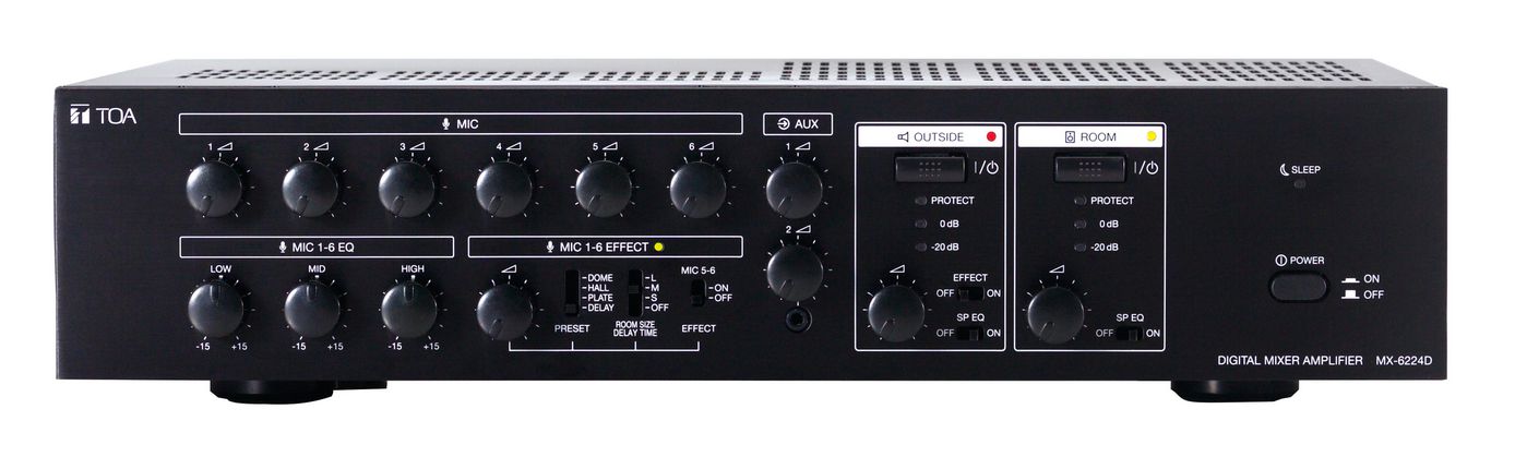 TOA ミキサーアンプ A-3624D ジャンク品 TOA ミキサーアンプ A-3624D