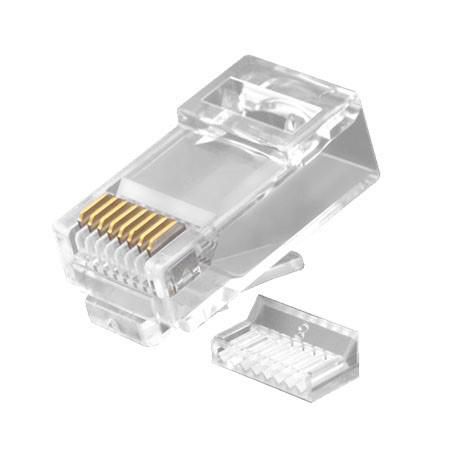 Lanview RJ45 UTP plug Cat6a for AWG22-23 solid/stranded conductor,  W126264878 - Oprema