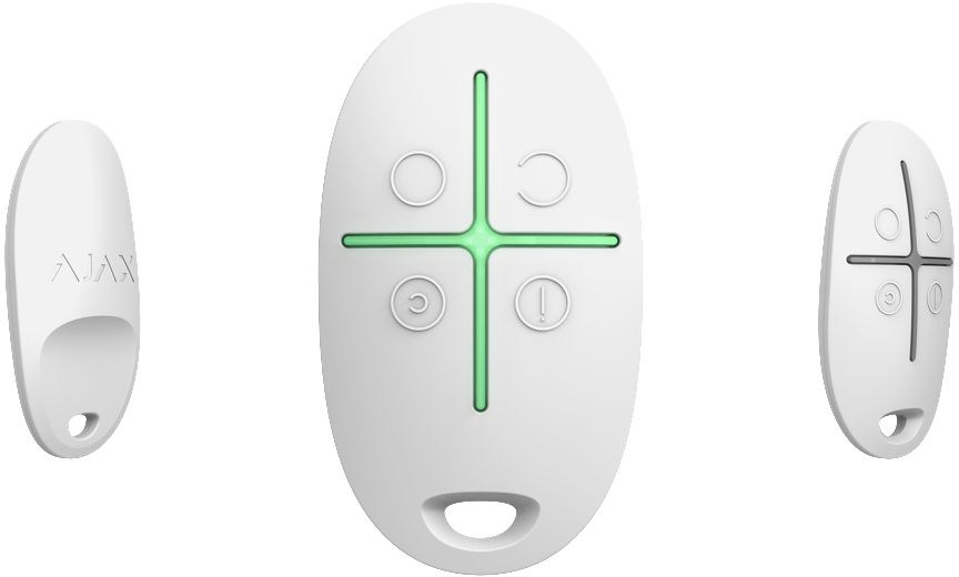 Ajax Systems Space Control - Two-way wireless fob with panic button PD  WHITE, W126732459 - Oprema