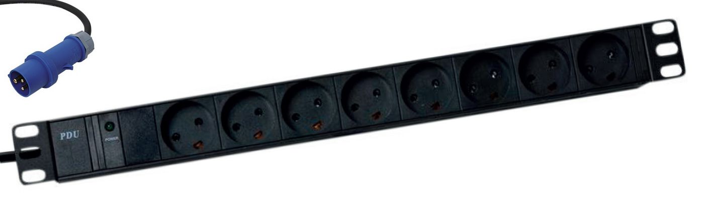 Technical Pro 1800 Watts Rack Mount Power Strip with 5V USB Charging Port,  9 power switches, Heavy Duty Electric Extension Cords - Bed Bath & Beyond -  32424383