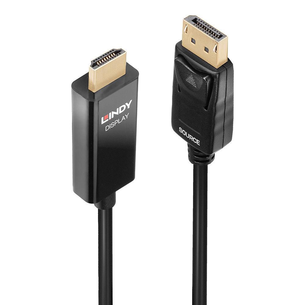 MC-DP-HDMI-3004K, MicroConnect 4K DisplayPort 1.4 - HDMI 2.0 Cable
