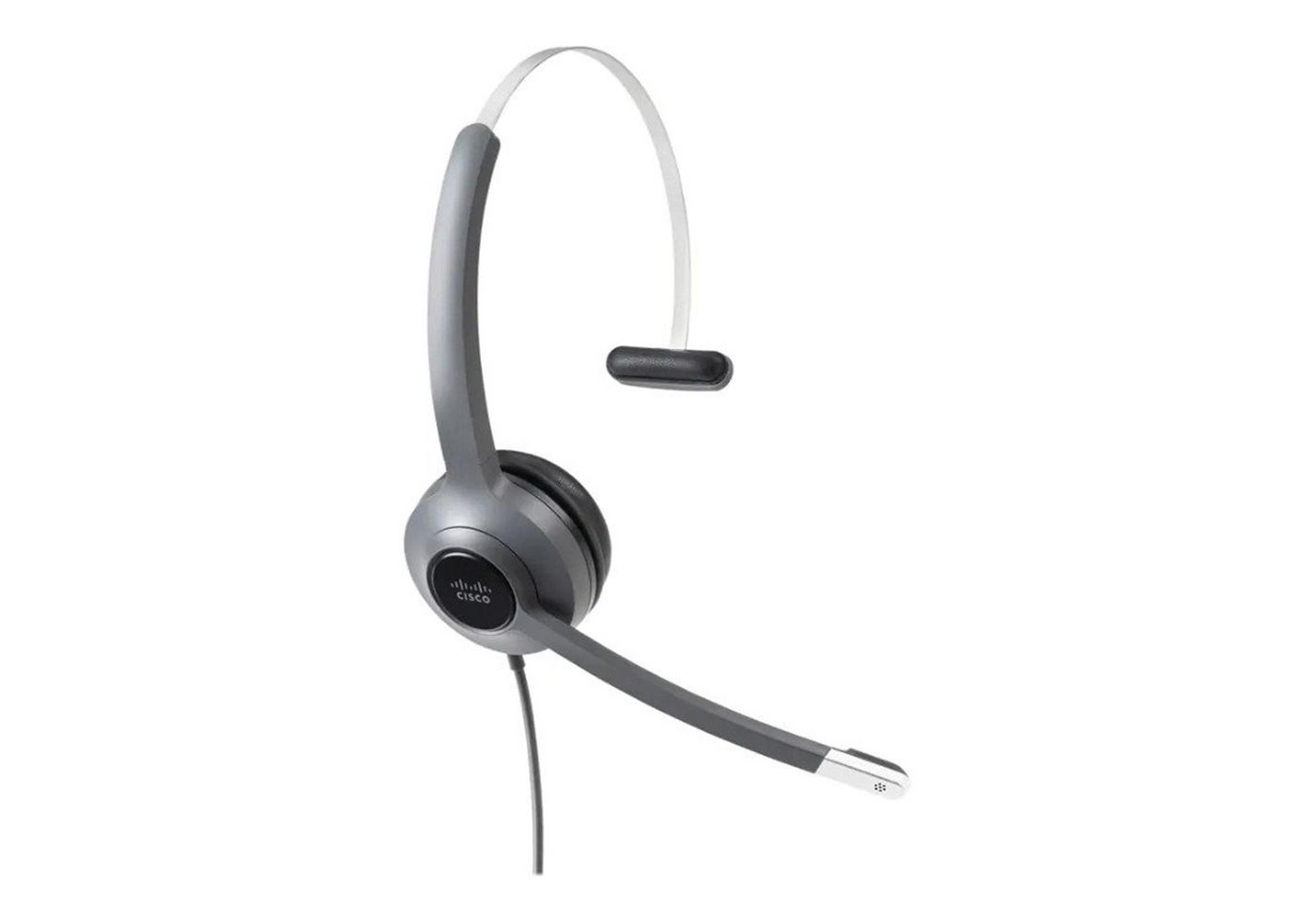 Cisco Headset 521, Wired Single On-Ear 3.5 mm Headset with USB-A