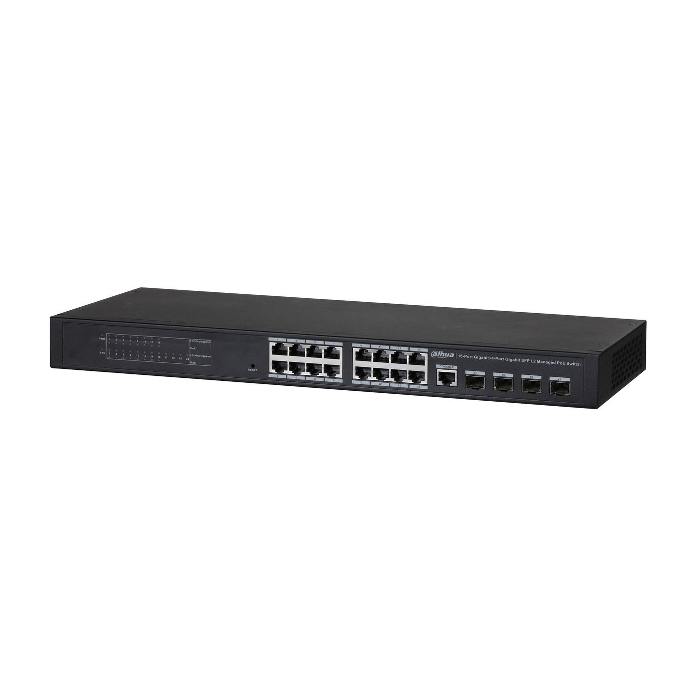 Dahua Port Poe Gigabit Managed Switch W Oprema