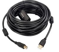 MicroConnect Active USB 2.0 A-B Cable with integrated repeater, 20m - W125867459