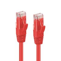 MicroConnect CAT6A UTP Network Cable 0.25m, Red - W125878672