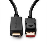 MicroConnect 4K DisplayPort 1.4 - HDMI 2.0 Cable 1.5m - W125943240
