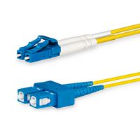 Lanview LC-SC Singlemode fibre cable duplex 2m OS2 9/125 LSZH - W125944814