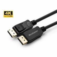 MicroConnect 4K DisplayPort 1.2 Cable, 15m with repeater/amplifier - W125944724