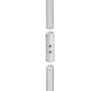 B-Tech Pole, 200cm, White - W125963239