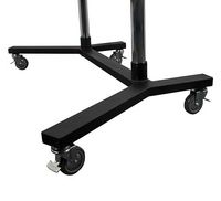 B-Tech Extra - Large Floor Base For Display Stands, max 130 kg, Black - W126721923