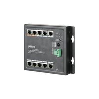 Dahua 11 Port 10/100 Un-Managed PoE Ethernet Switch, 1 x Hi-PoE, Upto 250m, 96W Power - W125934086