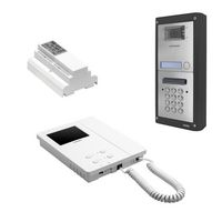 Videx 1 BUTTON WITH CODED KEYPAD SURFACE MOUNT 2 WIRE VIDEOKIT WITH 6286 VIDEOPHONE - W126730313