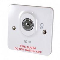 C-TEC Fire Alarm Control Panel Mains Keyswitch - W126735365