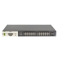 NVT Phybridge 24-port long reach Gigabit PoE switch delivers PoE++ over multi-pair UTP up to 2,000ft (610m) reach - W126729182