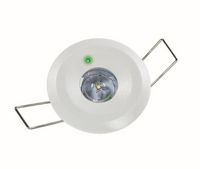 LuxIntelligent LED-Lite Addr.Non-maint'd 3 Hr Emer light c/w 3W LED in decorotive ceiling trim and remote box - W126738614