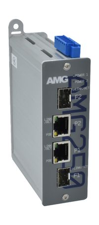 AMG 2 + 1 Industrial Media Converter DIN rail/ Panel Mount - W125821409