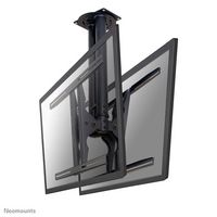 Neomounts by Newstar Neomounts by Newstar TV/Monitor Ceiling Mount for Dual 37"-75" Screens (Back to Back), Height Adjustable - Black - W124868694