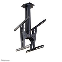 Neomounts by Newstar Neomounts by Newstar TV/Monitor Ceiling Mount for Dual 37"-75" Screens (Back to Back), Height Adjustable - Black - W124868694