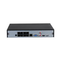 Dahua 8CH 4K NVR + 8 Ports PoE, 1080p Realtime, 80 Mbps Incoming Bandwidth, NO HDD - W125726607