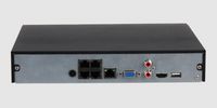 Dahua 4CH Compact 1U 4PoE 1HDD WizSense Network Video Recorder - 2TB HDD - W128607938