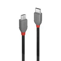Lindy 1M Usb 2.0 Type C To Micro-B Cable, Anthra Line - W128370837