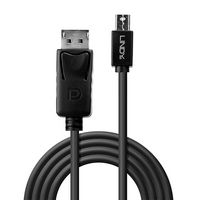 Lindy Mini DP to DP Cable, Black, 5m - W128456963