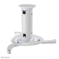 Neomounts by Newstar Newstar Universal Projector Ceiling Mount, Height Adjustable (8-15cm) - White - W124746234