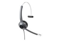 Cisco 521 Headset Wired Head-Band Office/Call Center Usb Type-C Black, Grey - W128254297