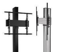 B-Tech System X Universal Flat Screen Floor Stand, 1.8 m, 39" - 65", max 70 kg, VESA 600x400, Black - W124346287