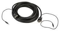 MicroConnect Full HD SVGA HD15 Monitor Cable with Audio, 10m - W124464575