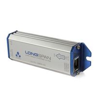 Veracity Single POE LONGSPAN converter with POE out, extended POE in, and SafeView display - W125077854