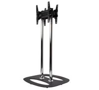 B-Tech Large Back-To-Back Floor Base for Display Stands, max 70 kg, Black - W124789324