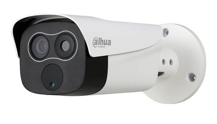 Dahua 4MP IR (30m) Eurkea Thermal Imaging Bullet Camera, 12mm Lens, Temp Measurement, IP67, PoE - W125935044