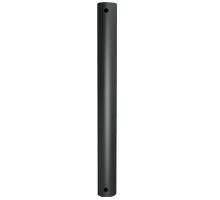B-Tech 50 mm Diameter Poles, 2 m, Black - W125245725