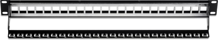 TRENDnet 24-Port Blank Keystone Shielded 1U Patch Panel, TC-KP24S - Oprema
