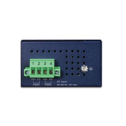 Planet Industrial 2-port Multi-Gigabit 802.3bt PoE++ Injector Hub ...