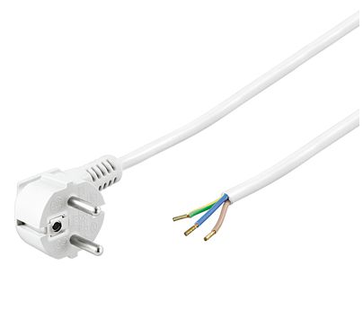 MicroConnect Power Cord, 1.5m, Schuko/Open - W124968936