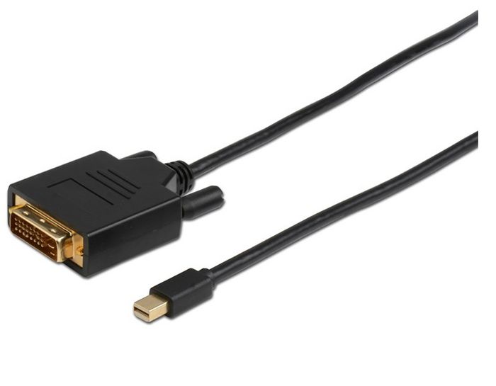 MicroConnect Mini DisplayPort 1.2 - DVI-D (24+1) Dual-Link Cable 1m - W124862984