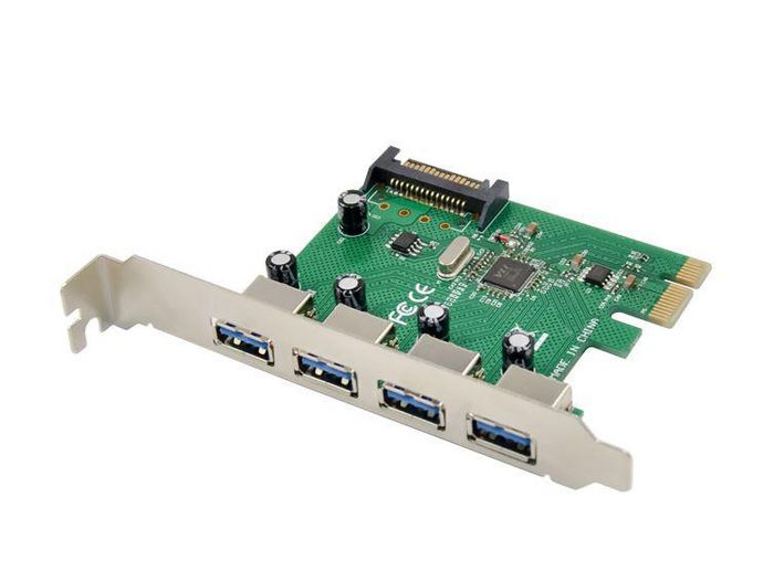 MicroConnect PCIe USB3.0 4-Ports Expansion Card VL805 - W124463426