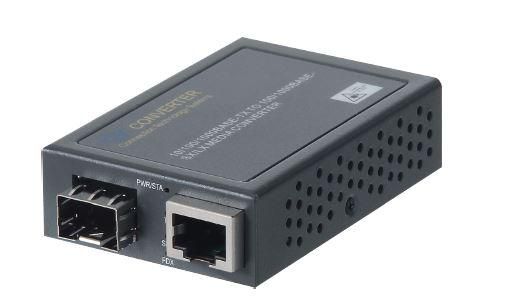 MicroConnect Media Converter, Gigabit Ethernet , RJ45 - SFP, 10/100/1000Base-T - W125511677