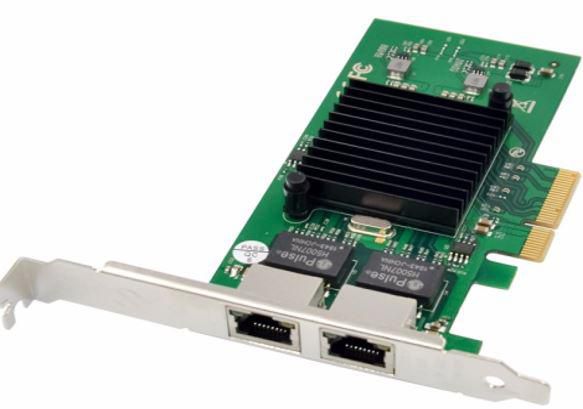 MicroConnect PCIe Intel JL82576 DUAL 1GbE Server Card - W124563266