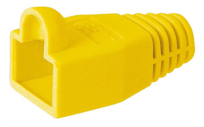 MicroConnect RJ45, 50 pcs, Yellow - W124660043