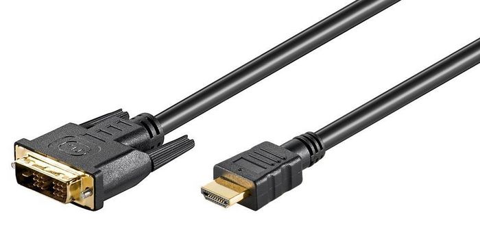 MicroConnect HDMI - DVI-D (18+1) Single-Link Cable 0,5m - W124556211