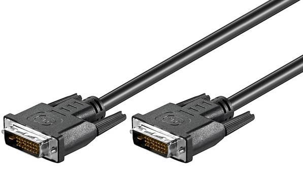 MicroConnect DVI-D (24+1) Dual Link Cable, 0.5m - W125064236