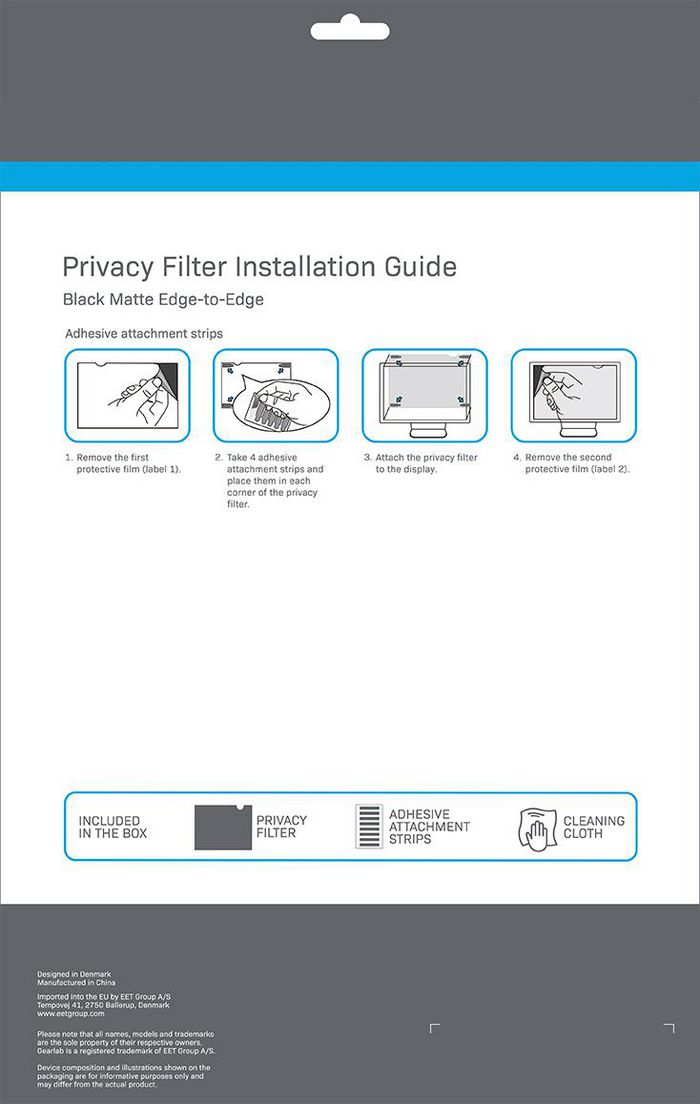 eSTUFF Edge Privacy Filter 14.1"(Gearlab box) - W125624950