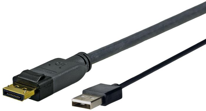 Vivolink Pro Displayport + USB2.0 Cable 2m - W125069014