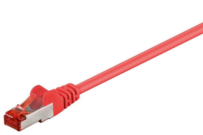MicroConnect CAT6 S/FTP Network Cable 1m, Red - W124475450