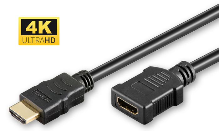 MicroConnect HDMI 1.4 Extension Cable, 2m - W124556217