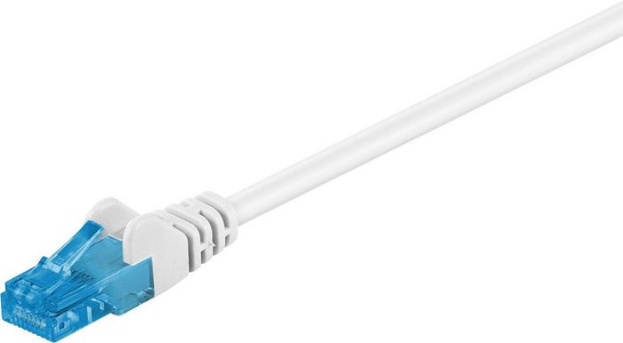 MicroConnect CAT6a U/UTP Network Cable 1m, White - W124677337